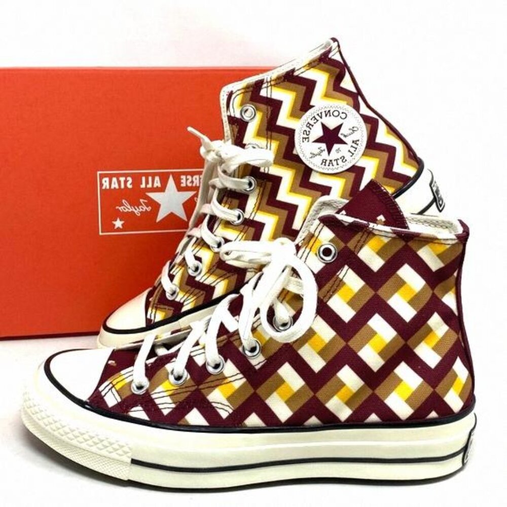 Converse Chuck 70 High Sneakers Skate For Women A04304C Canvas Multicolor Shoes
